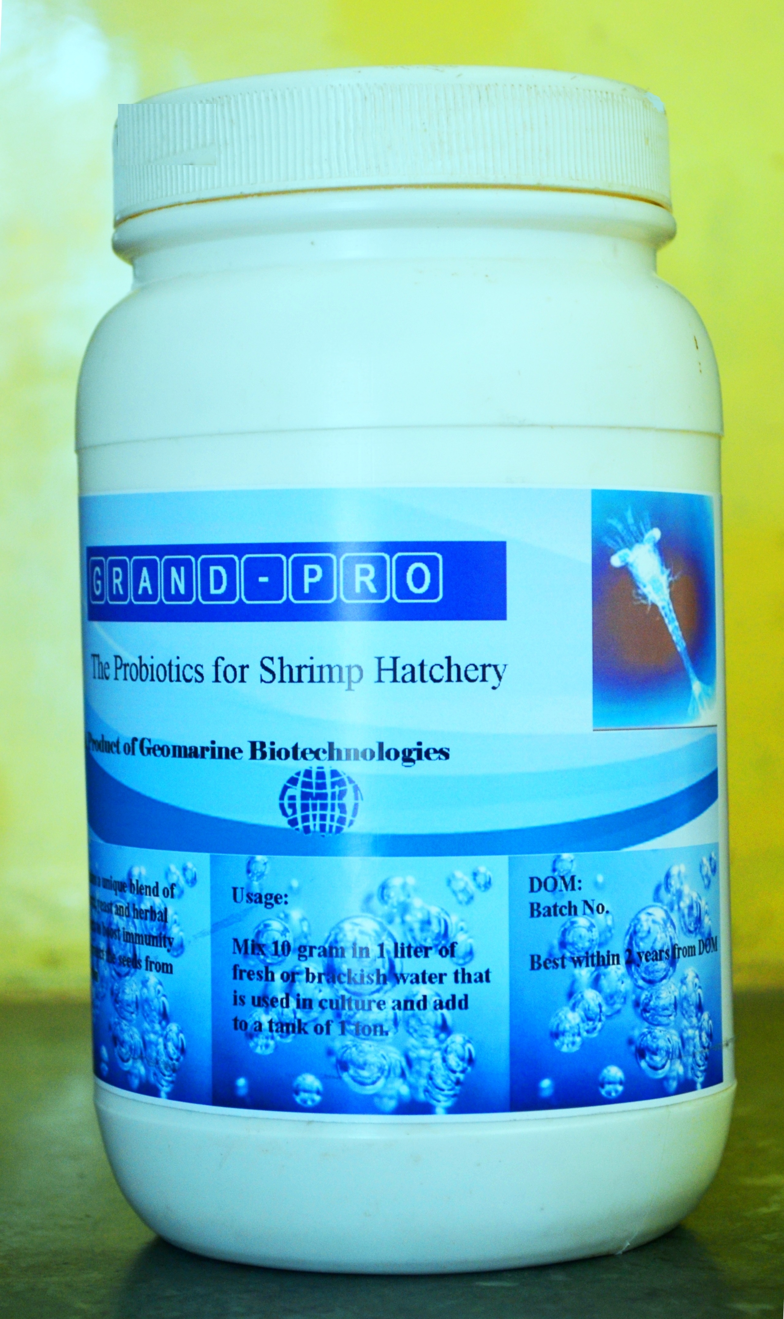 Grand-Pro โ Probiotics for Shrimp Hatchery
